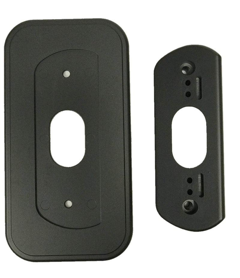 Ade Advanced Optics Wall Plate and 30 Degree Angled Mount Combo for Nest Hello - Black - Image 2